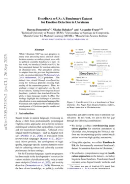 EmoBench-UA: A Benchmark Dataset for Emotion Detection in Ukrainian