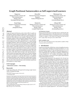Graph Positional Autoencoders as Self-supervised Learners