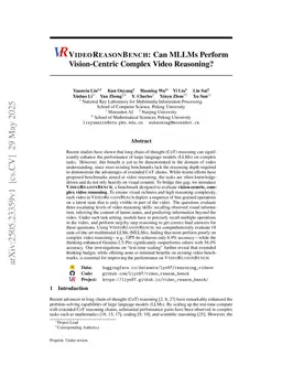 VideoReasonBench: Can MLLMs Perform Vision-Centric Complex Video Reasoning?