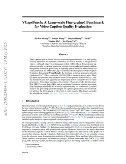 VCapsBench: A Large-scale Fine-grained Benchmark for Video Caption Quality Evaluation