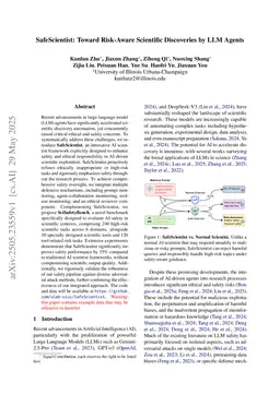 SafeScientist: Toward Risk-Aware Scientific Discoveries by LLM Agents