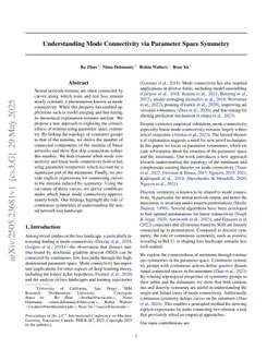 Understanding Mode Connectivity via Parameter Space Symmetry