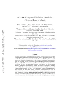 DiffER: Categorical Diffusion for Chemical Retrosynthesis