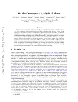 On the Convergence Analysis of Muon