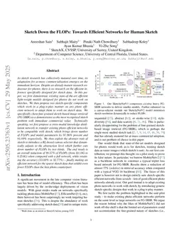 Sketch Down the FLOPs: Towards Efficient Networks for Human Sketch