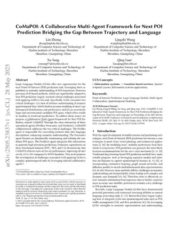 CoMaPOI: A Collaborative Multi-Agent Framework for Next POI Prediction Bridging the Gap Between Trajectory and Language
