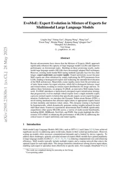 EvoMoE: Expert Evolution in Mixture of Experts for Multimodal Large Language Models