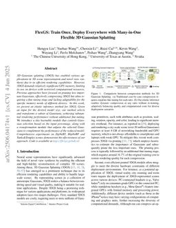 FlexGS: Train Once, Deploy Everywhere with Many-in-One Flexible 3D Gaussian Splatting