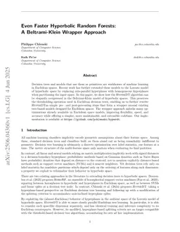 Even Faster Hyperbolic Random Forests: A Beltrami-Klein Wrapper Approach