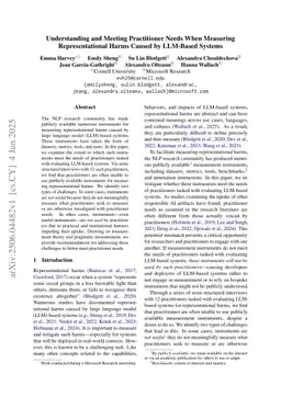 Understanding and Meeting Practitioner Needs When Measuring Representational Harms Caused by LLM-Based Systems