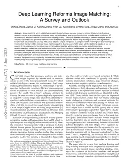 Deep Learning Reforms Image Matching: A Survey and Outlook