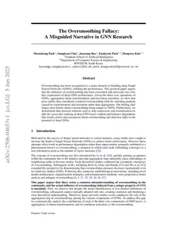 The Oversmoothing Fallacy: A Misguided Narrative in GNN Research