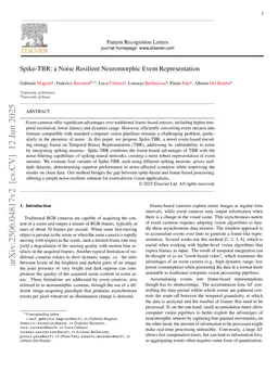 Spike-TBR: a Noise Resilient Neuromorphic Event Representation