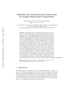 Talk2SAM: Text-Guided Semantic Enhancement for Complex-Shaped Object Segmentation