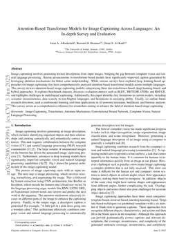 Attention-based transformer models for image captioning across languages: An in-depth survey and evaluation