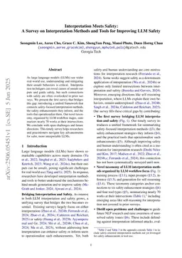 Interpretation Meets Safety: A Survey on Interpretation Methods and Tools for Improving LLM Safety