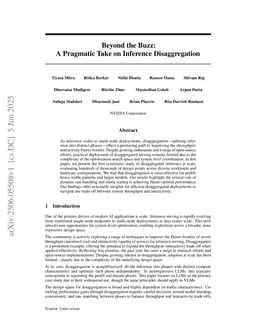 Beyond the Buzz: A Pragmatic Take on Inference Disaggregation