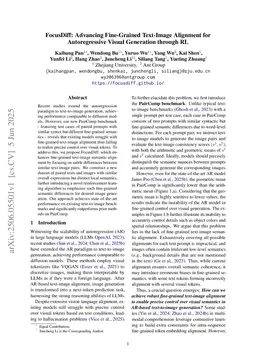 FocusDiff: Advancing Fine-Grained Text-Image Alignment for Autoregressive Visual Generation through RL