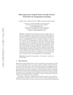 Heterogeneous Sequel-Aware Graph Neural Networks for Sequential Learning