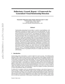 Hallucinate, Ground, Repeat: A Framework for Generalized Visual Relationship Detection