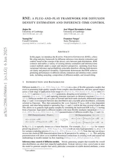 RNE: plug-and-play diffusion inference-time control and energy-based training
