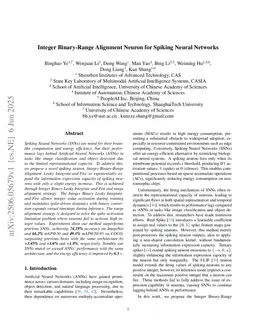 Integer Binary-Range Alignment Neuron for Spiking Neural Networks