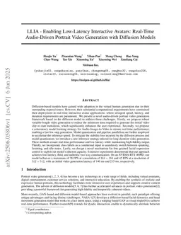 LLIA -- Enabling Low-Latency Interactive Avatars: Real-Time Audio-Driven Portrait Video Generation with Diffusion Models