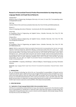 Research on Personalized Financial Product Recommendation by Integrating Large Language Models and Graph Neural Networks