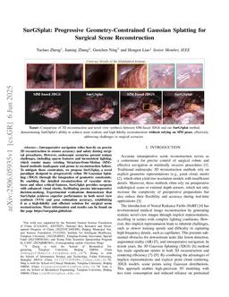 SurGSplat: Progressive Geometry-Constrained Gaussian Splatting for Surgical Scene Reconstruction