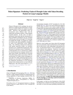 Token Signature: Predicting Chain-of-Thought Gains with Token Decoding Feature in Large Language Models