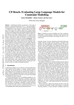 DCP-Bench-Open: Evaluating LLMs for Constraint Modelling of Discrete Combinatorial Problems