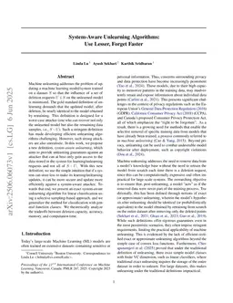 System-Aware Unlearning Algorithms: Use Lesser, Forget Faster