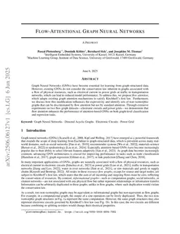 Flow-Attentional Graph Neural Networks