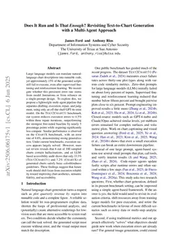 Does It Run and Is That Enough? Revisiting Text-to-Chart Generation with a Multi-Agent Approach