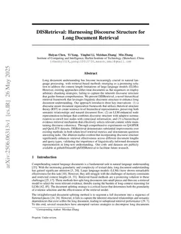 Beyond Chunking: Discourse-Aware Hierarchical Retrieval for Long Document Question Answering