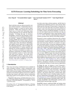 LETS Forecast: Learning Embedology for Time Series Forecasting