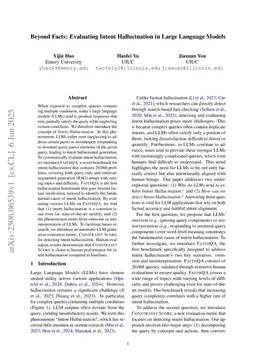 Beyond Facts: Evaluating Intent Hallucination in Large Language Models