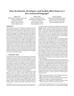 How do datasets, developers, and models affect biases in a low-resourced language?