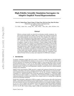 FA-INR: Adaptive Implicit Neural Representations for Interpretable Exploration of Simulation Ensembles