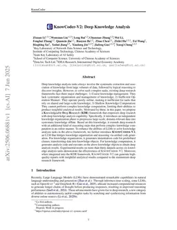 KnowCoder-V2: Deep Knowledge Analysis