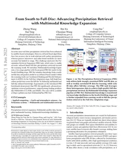 From Swath to Full-Disc: Advancing Precipitation Retrieval with Multimodal Knowledge Expansion