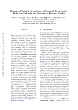 Theorem-of-Thought: A Multi-Agent Framework for Abductive, Deductive, and Inductive Reasoning in Language Models