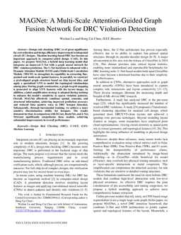 MAGNet: A Multi-Scale Attention-Guided Graph Fusion Network for DRC Violation Detection