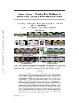 Frame Guidance: Training-Free Guidance for Frame-Level Control in Video Diffusion Models