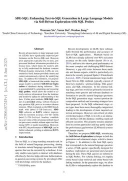 SDE-SQL: Enhancing Text-to-SQL Generation in Large Language Models via Self-Driven Exploration with SQL Probes