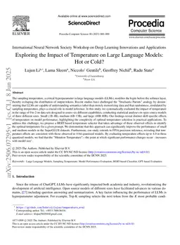 Exploring the Impact of Temperature on Large Language Models:Hot or Cold?