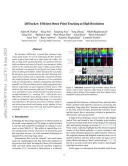 AllTracker: Efficient Dense Point Tracking at High Resolution