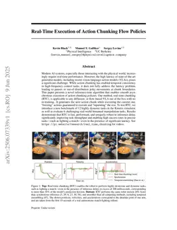 Real-Time Execution of Action Chunking Flow Policies