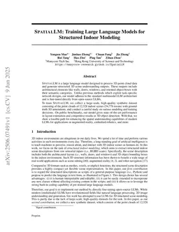 SpatialLM: Training Large Language Models for Structured Indoor Modeling