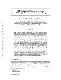 GTR-CoT: Graph Traversal as Visual Chain of Thought for Molecular Structure Recognition
